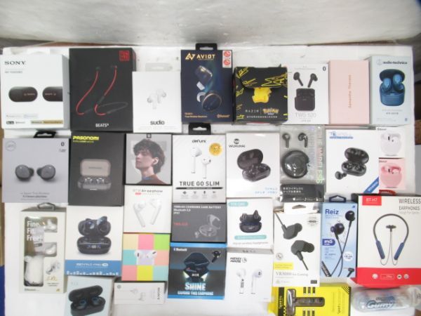 大量まとめ ワイヤレスイヤホン イヤホン 計32個セット SONY BEATS sudio AVIOT RAZER JPRiDE サマンサ audio technica JAYS SoundPeats