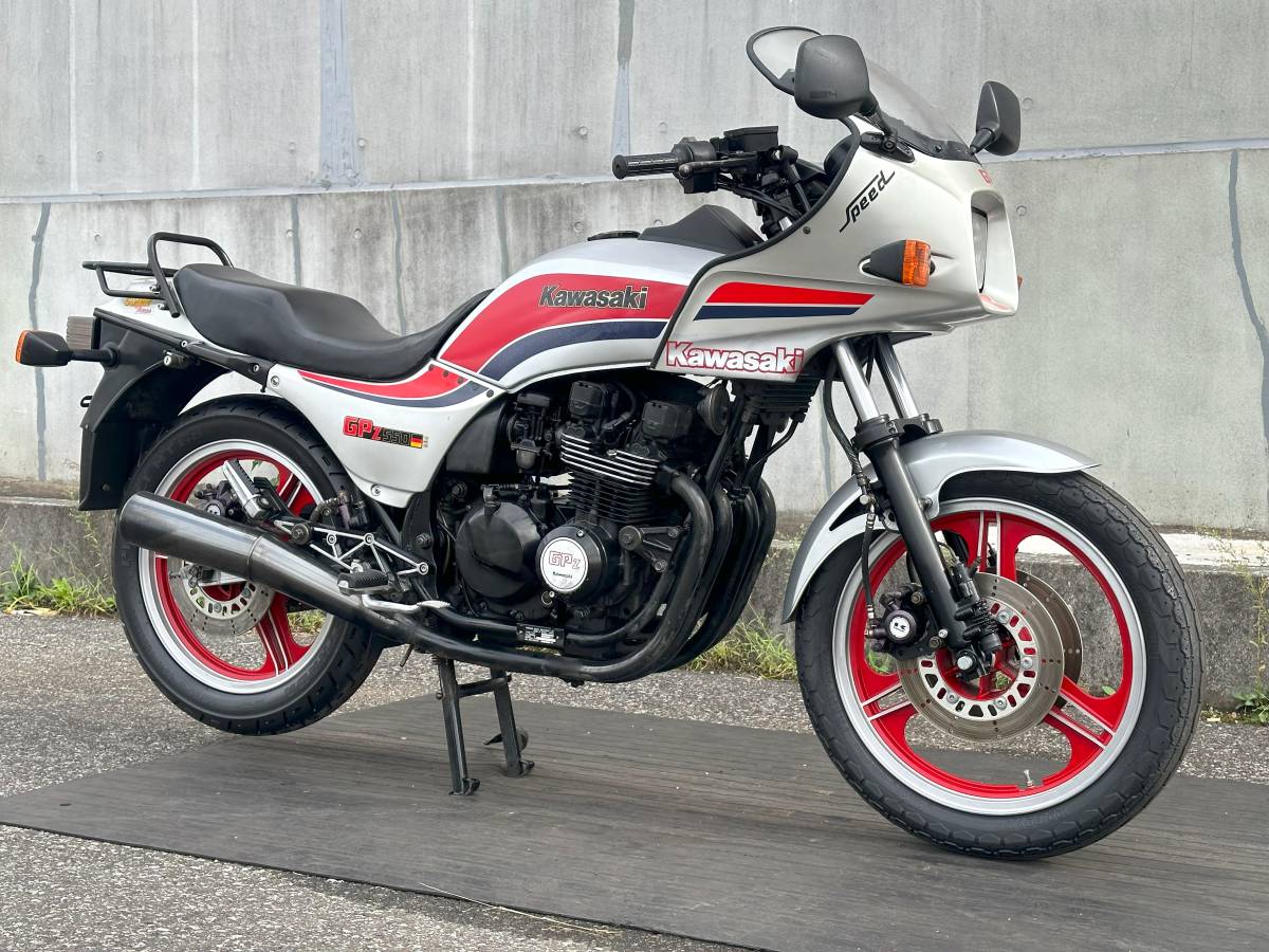 GPZ550 エンジン絶好調 KAWASAKI カワサキ エンジン実働 動画あり 旧車
