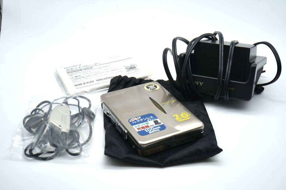 SONY WM-EX20 20周年記念モデル ソニー walkman カセットプレーヤー