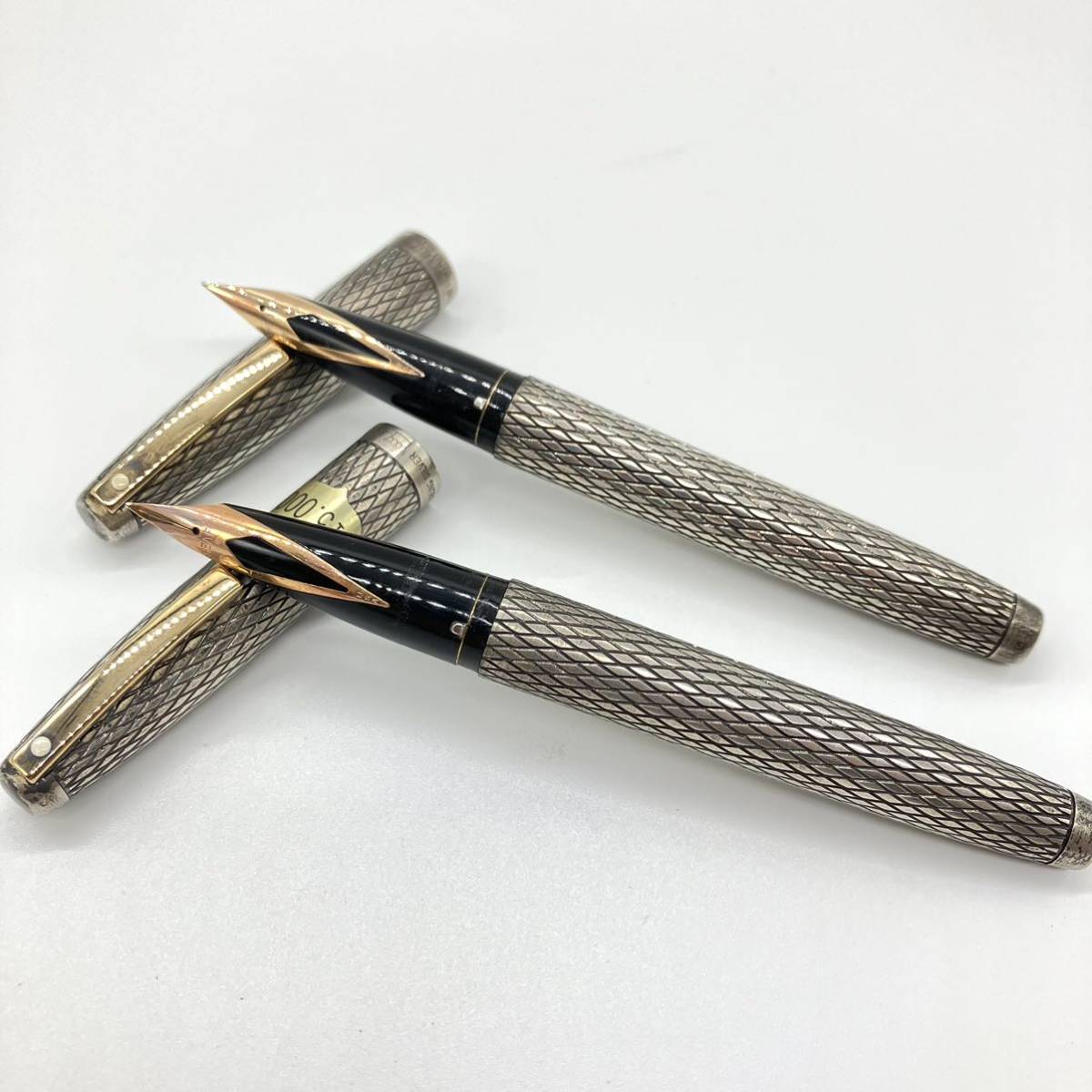 SHEAFFER シェーファー スターリングシルバー ペン先14K 万年筆