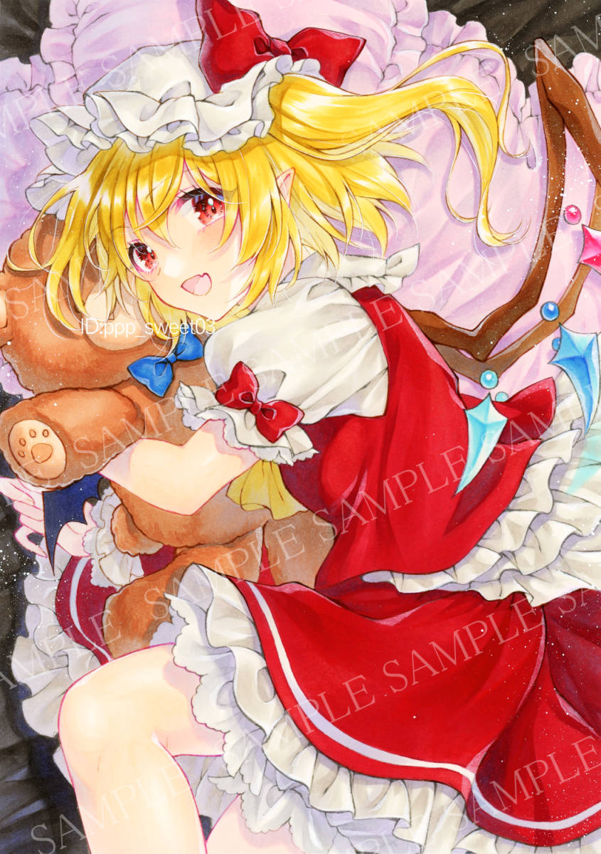 同人手描きイラスト【東方Project/フランドール・スカーレット】B5
