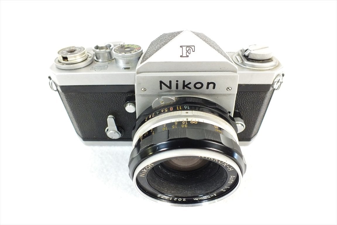 ◇ Nikon ニコン F アイレベル フィルム一眼レフ NIKKOR-H Auto 1:2