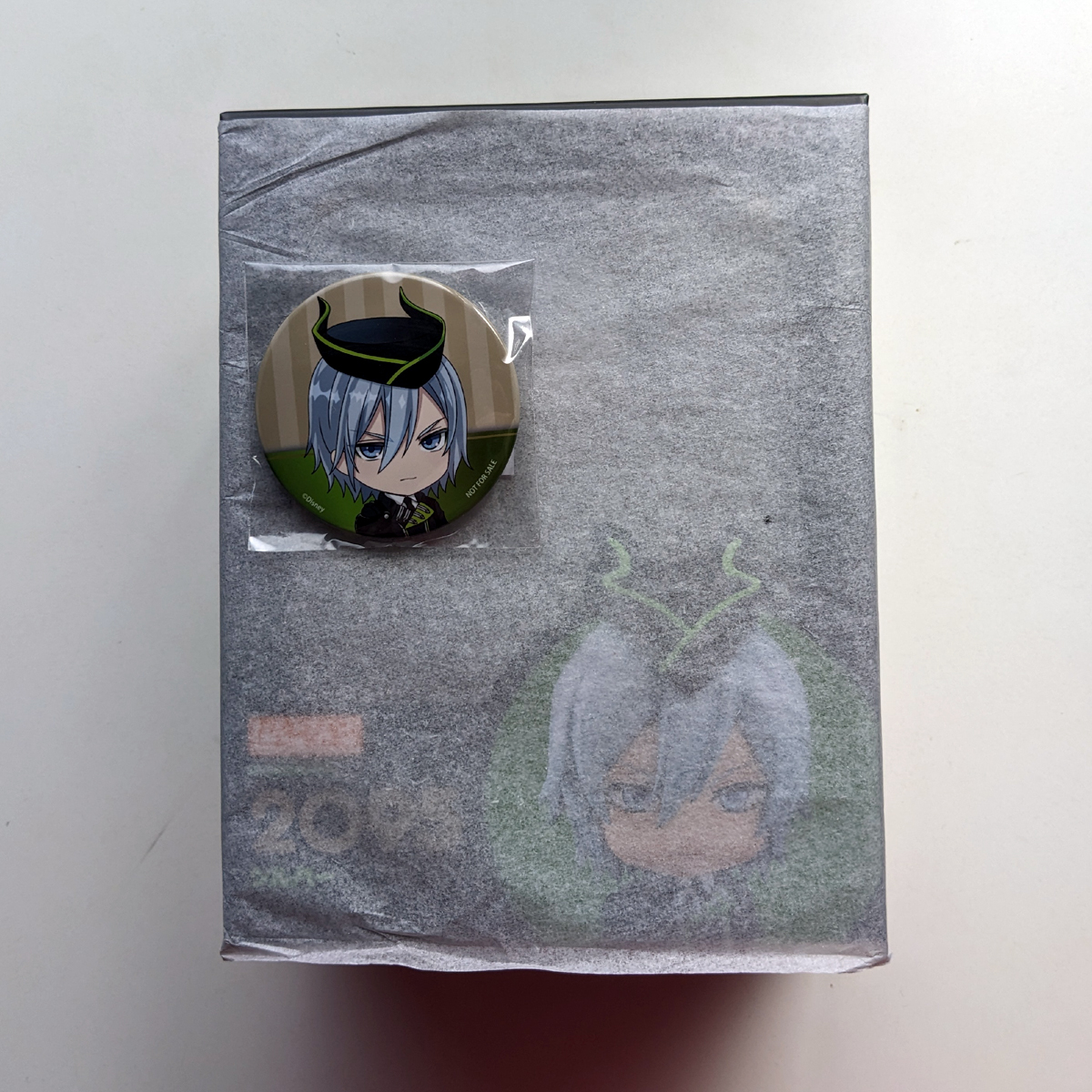 未開封1円～】特典缶バッジ付き□ねんどろいど シルバー ディズニー