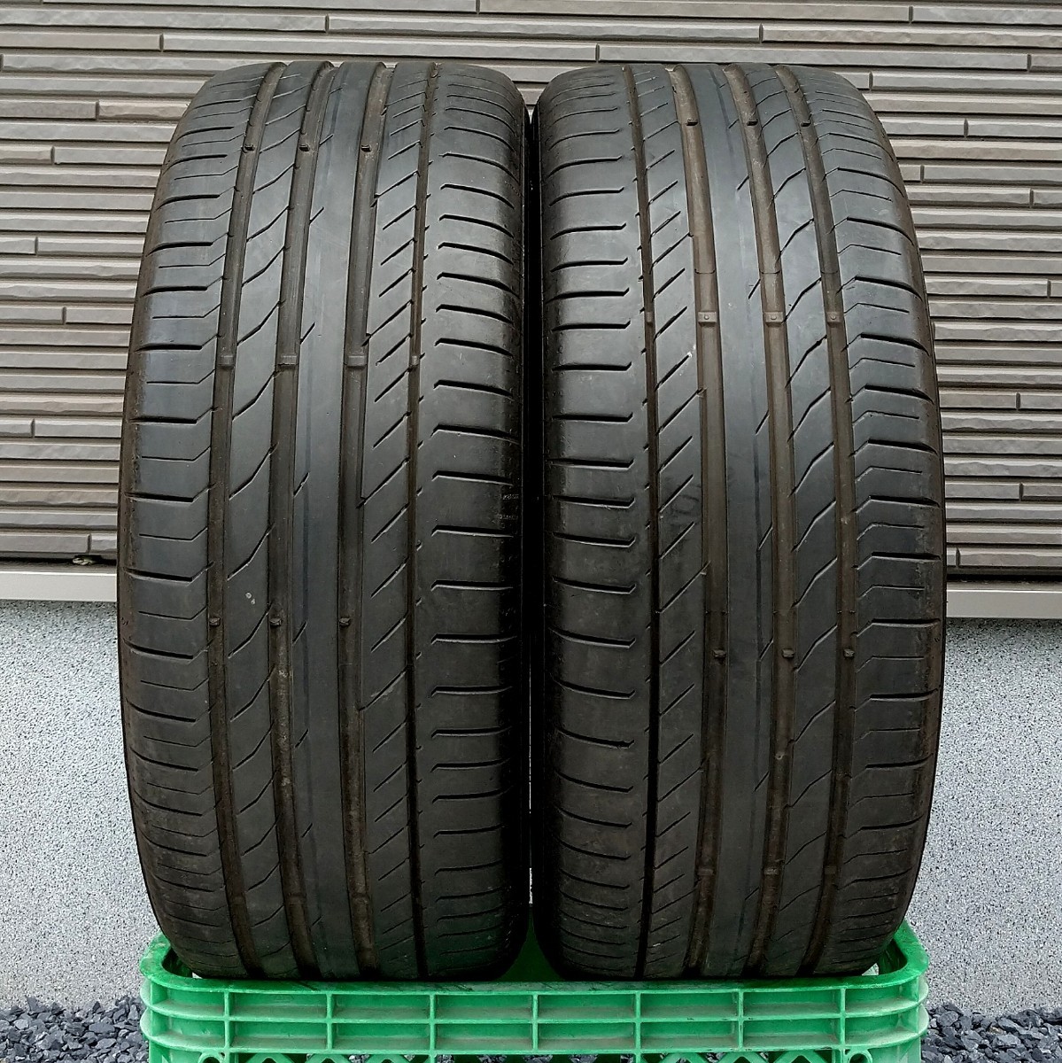 ★バリ山★ 235/50R18 97V 2本 コンチネンタル Continetal ContiSportContact5 SSR SUV 2本セット