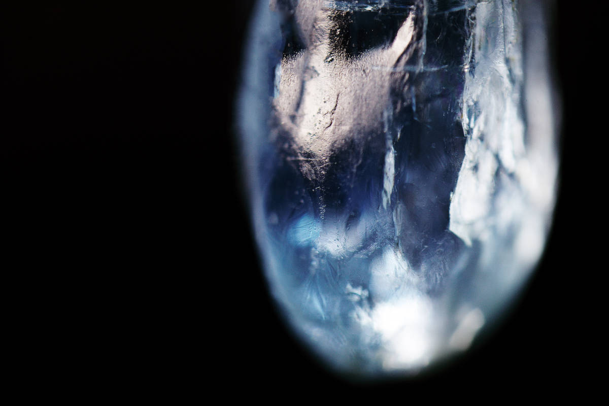 【初秋のサムネイル祭】【ex.Larson】【コレクター放出品】ミャンマー ダッタウ地域 弗素燐灰石/アパタイト“Dewdrop” 宝石鉱物 標本 原石