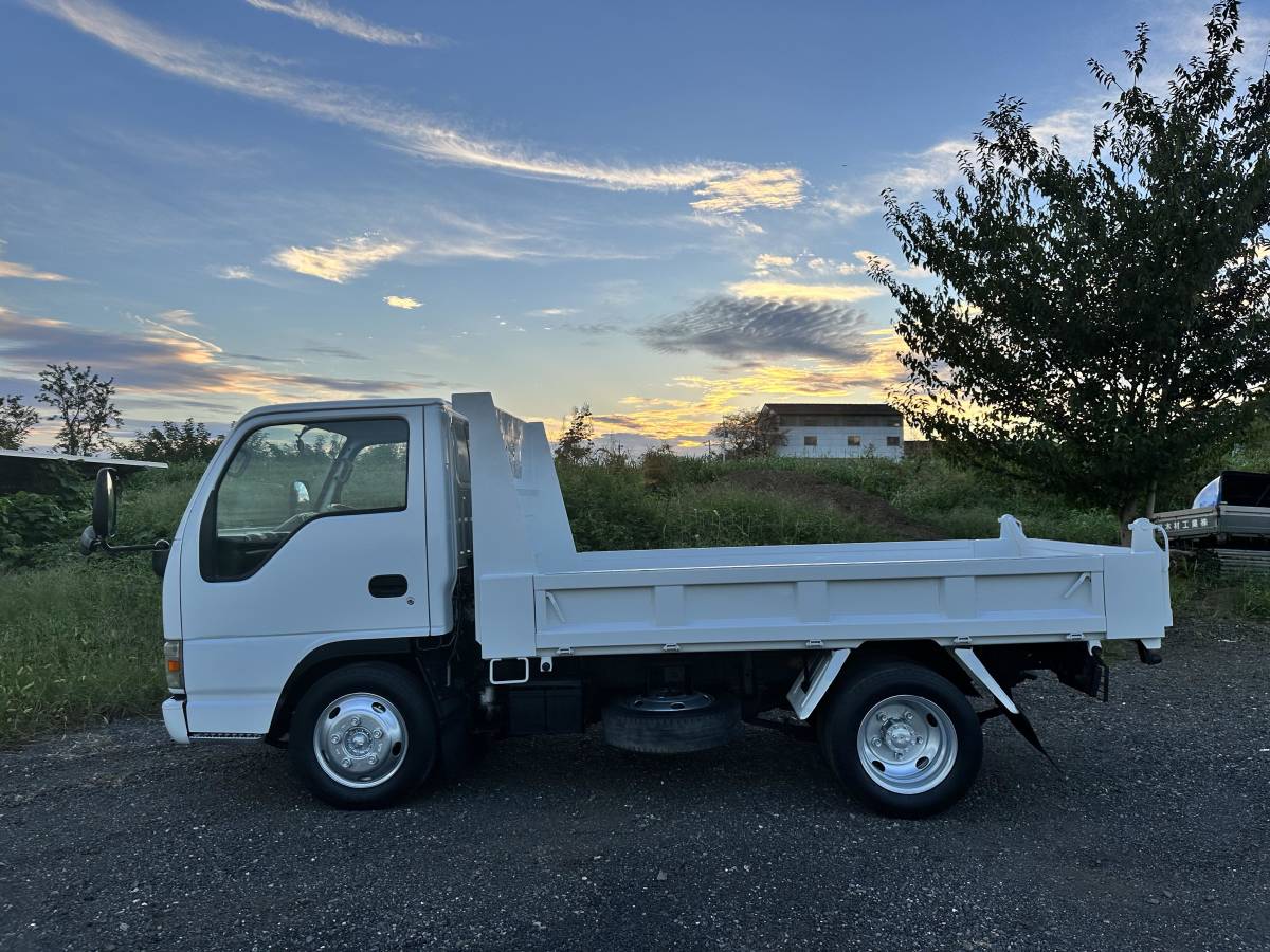 新たに塗装 いすゞ エルフ 2T ダンプ 平成15 年式 エアB PS PW ABS ETC