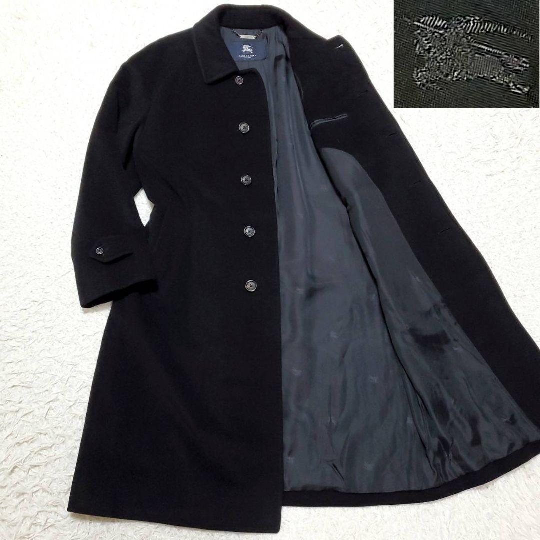 美品BURBERRYS ロングステンカラーコート カシミヤ100% L 相当 美品BURBERRYS ロングステンカラーコート カシミヤ100% L 相当