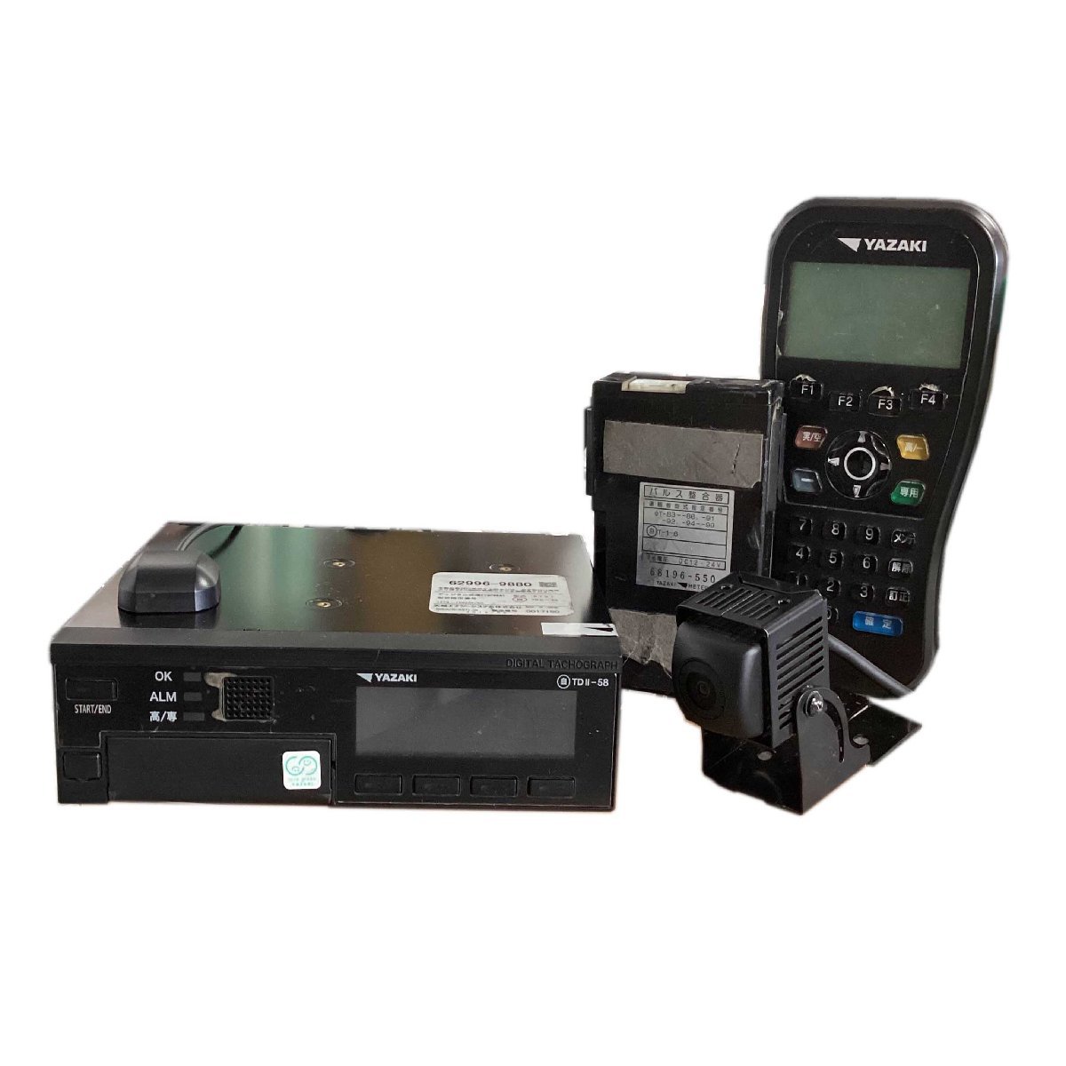複数在庫あり 中古品 YAZAKI デジタルタコグラフ DTG7 TDⅡ-58 ハンディテンキー デジタルカメラ 付属 矢崎 デジタル式運行記録計 I106-2