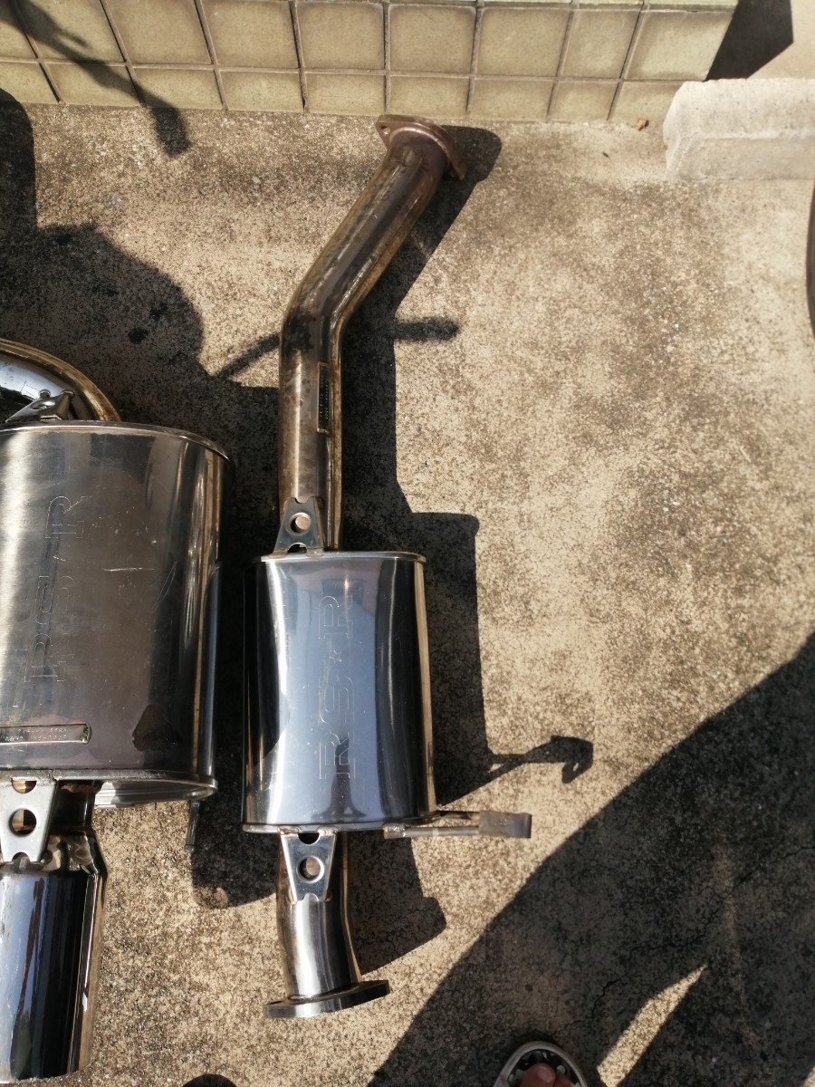 社外ステンレスマフラー中古RSR RS-R Invidia織戸スペシャル日産S13  