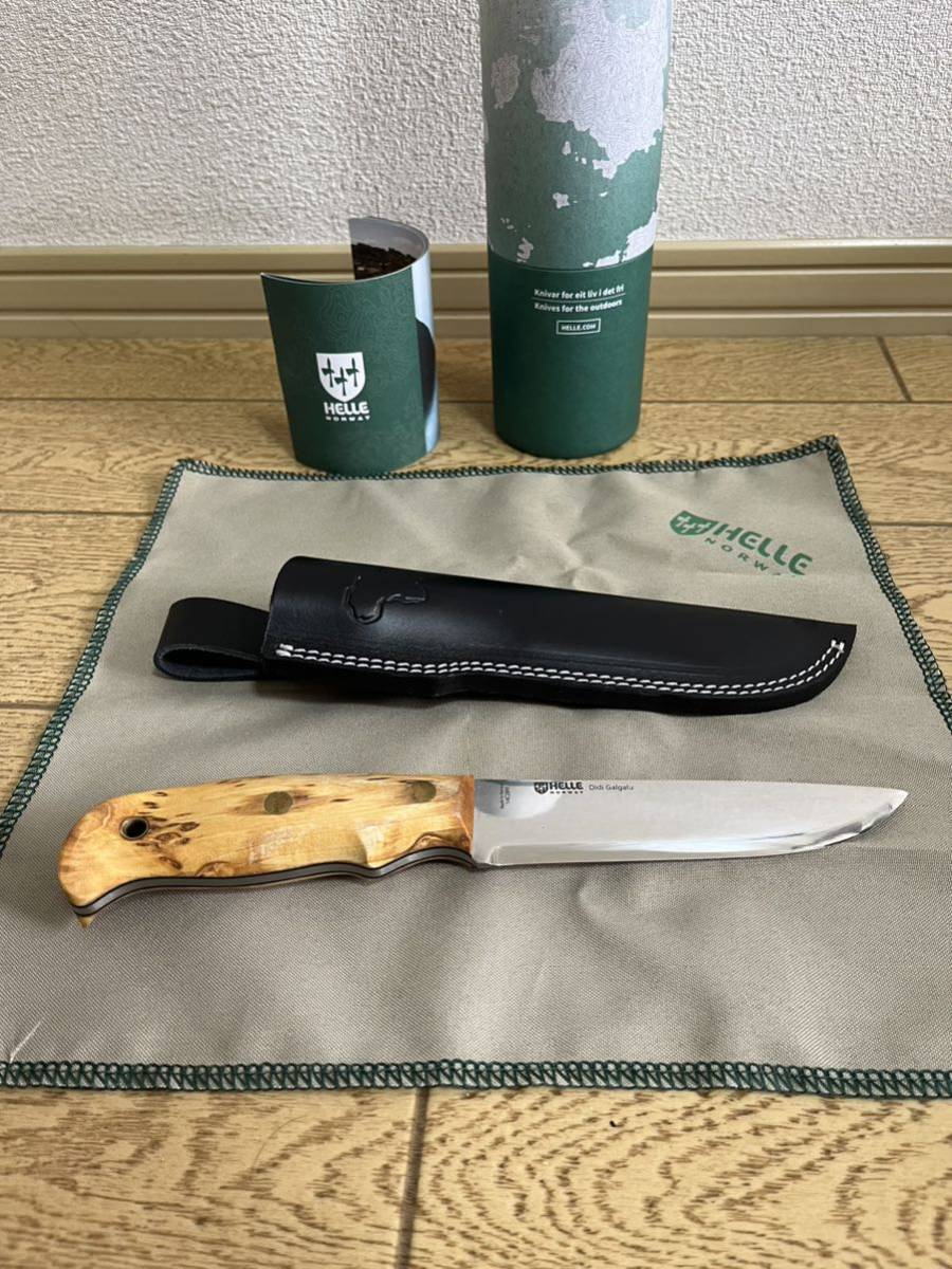 ヘレナイフ ディディガルガル 14C28N　未使用品