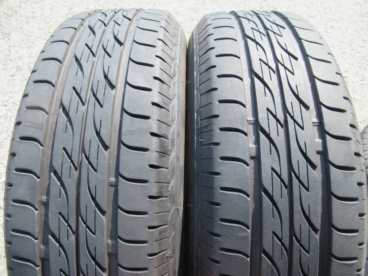 中古タイヤ☆155/65-13 155/65R13 BS NEXTRY 2022年製 トヨタ純正 鉄 