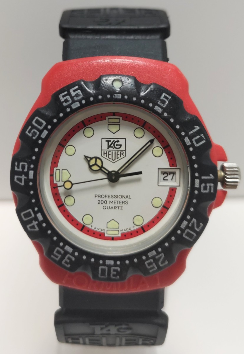 稼働品】ボーイズ クォーツ タグホイヤー TAGHEUER Professional 200m