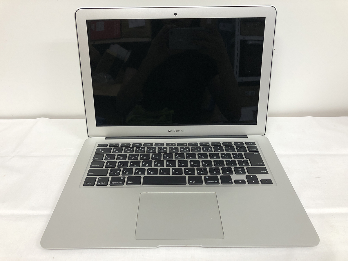 ジャンク■13.3型 MacBook Air Early 2014 [i5-4260U/4G/SSD:121G/カメラ/ＭacOS Sierra]★KB難有★送料無料