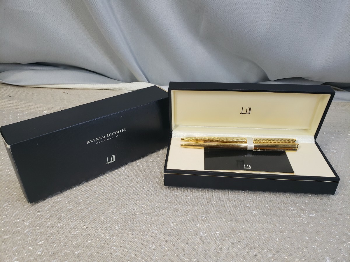 Dunhill ボールペン 2本セット 箱付き 当時物 ドイツ製 スイス製