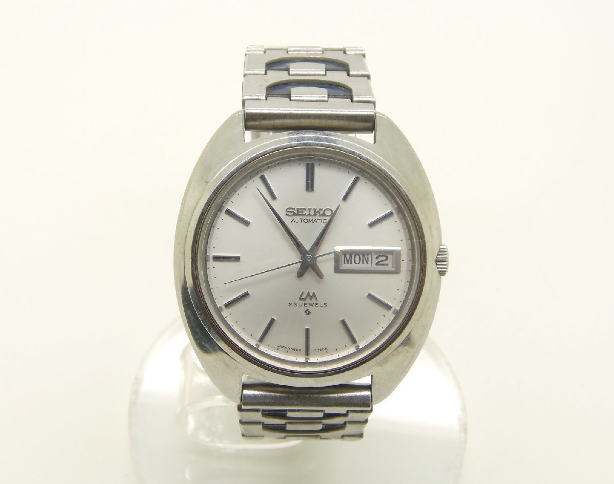 【本物保証，低価】 SEIKO セイコー ロードマチック 5606-7151 23石 自動巻き 腕時計 不動 ジャンク品(セイコー)｜売買されたオークション情報、yahooの商品情報をアーカイブ公開 - オークファン その他