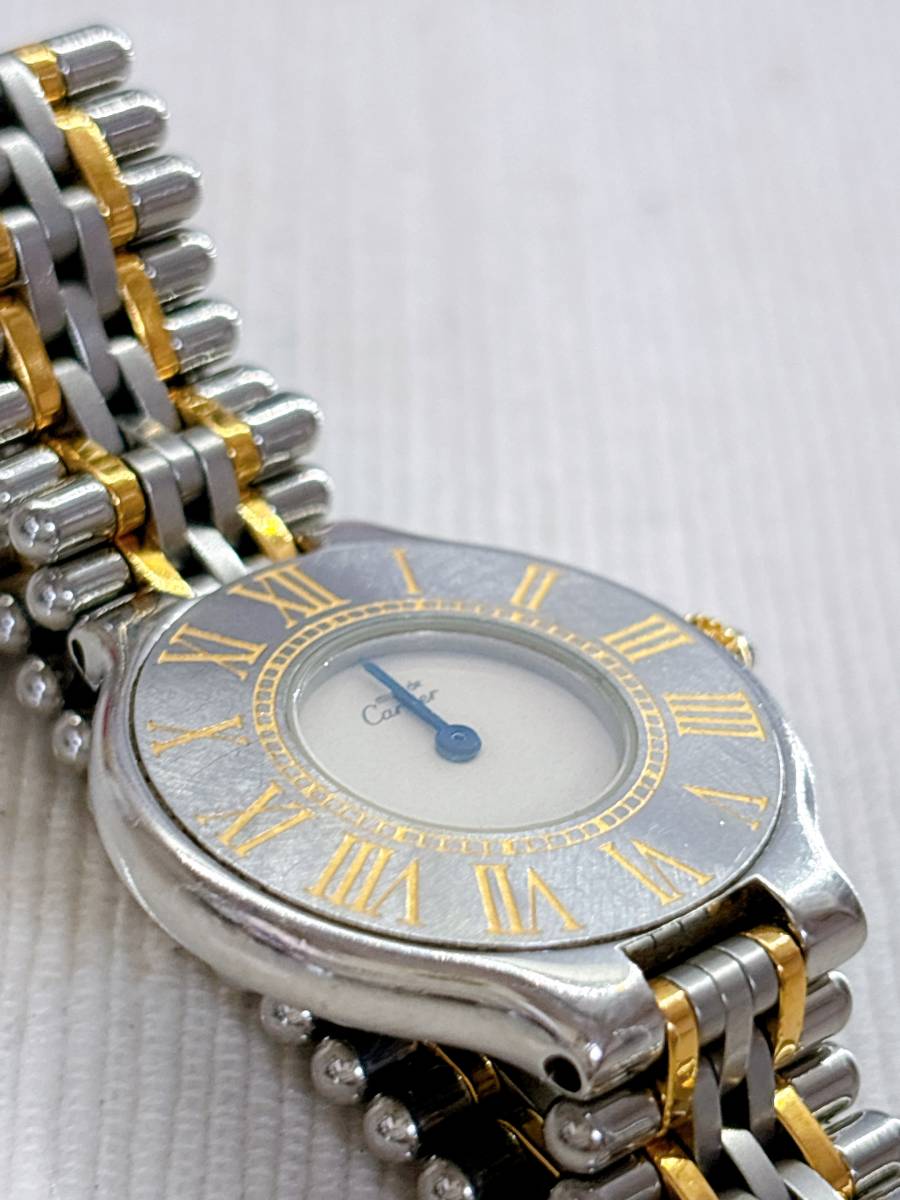 1円～ジャンク品 カルティエ クォーツ wJー14