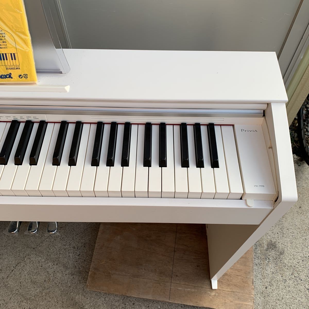 ○ CASIO カシオ PriviA PX-770WE 2022年製 電子ピアノ 88鍵盤 埼玉県 