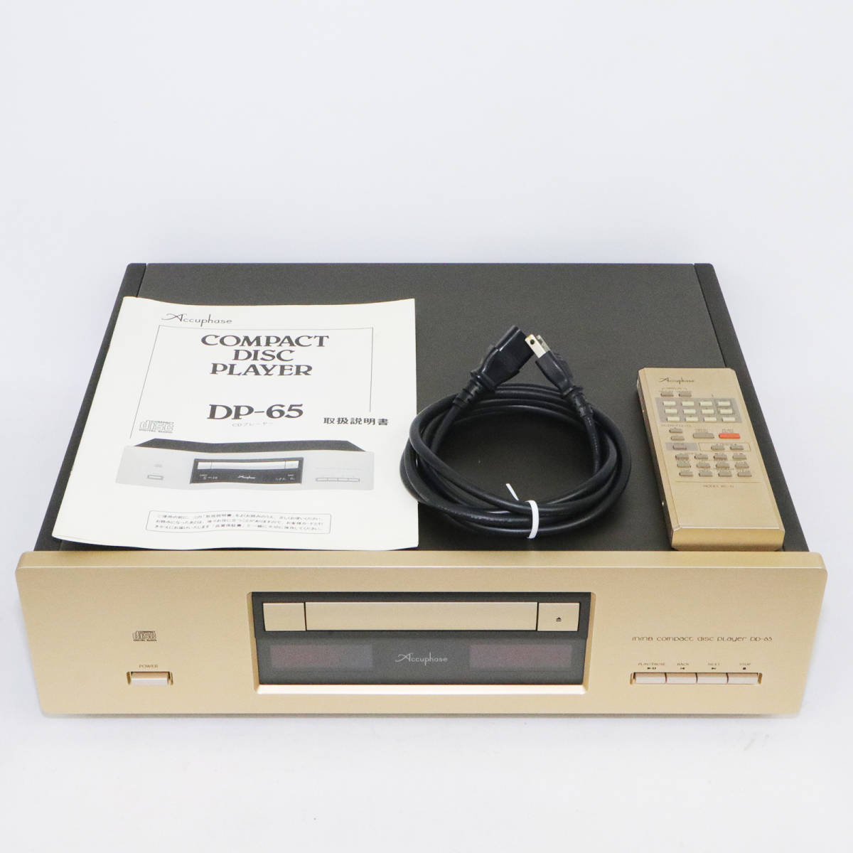 【超激得，安い】 Accuphase DP-65 CDプレーヤー リモコン付属 アキュフェーズ なワンオーナー M677221(一般)｜売買されたオークション情報、yahooの商品情報をアーカイブ公開 - オークファン 一般