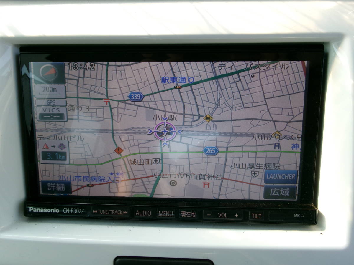 スズキ純正ナビ パナソニックCN-R302ZAハスラー - CD・MD・カセットデッキ