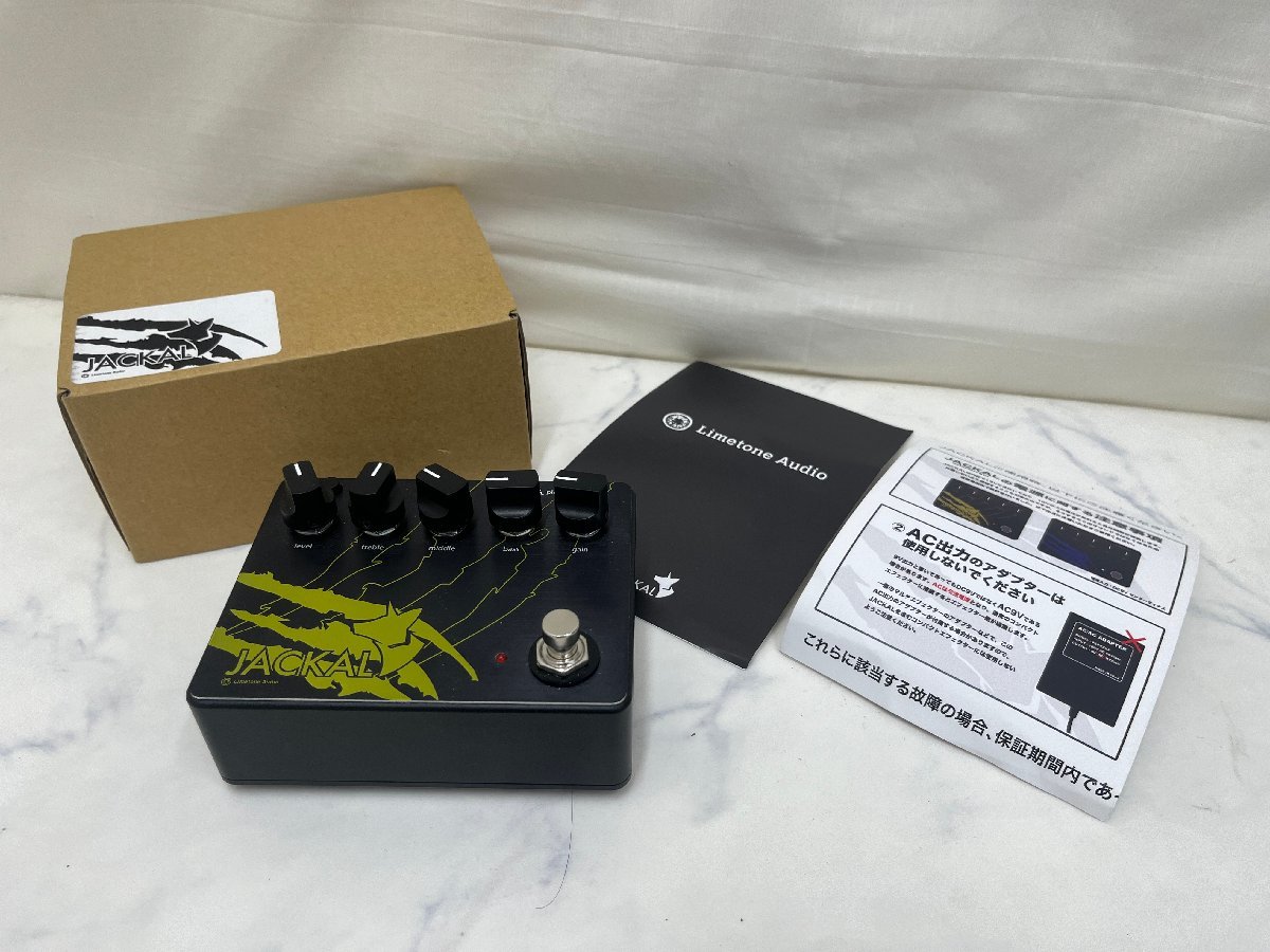 ♪3205　中古品　楽器・機材　ギターエフェクター　Limetone Audio　ライムトーン オーディオ　JACKAL 【元箱あり】