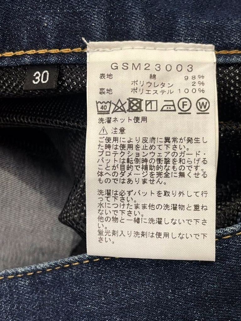 人気！ GOLDWIN MOTORCYCLE ゴールドウィン モーターサイクル デニム ライディングパンツ バイクウェア インディゴ 30サイズ ○ 新規× GOLDWIN ゴールドウィン ジャケット プロテクター入 メッシュ レインウェア