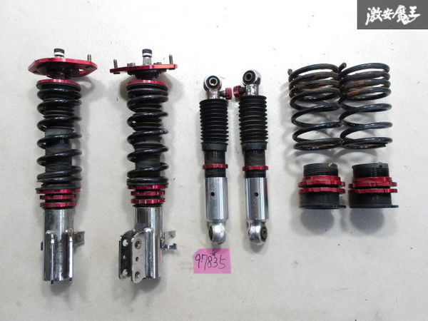 希少!! LEON レオン HB21S アルトワークス フルタップ 全長調整式 車高調 サス ショック 1台分 即納 HA11S HB11S HA21S HA23S MC11S MC21S