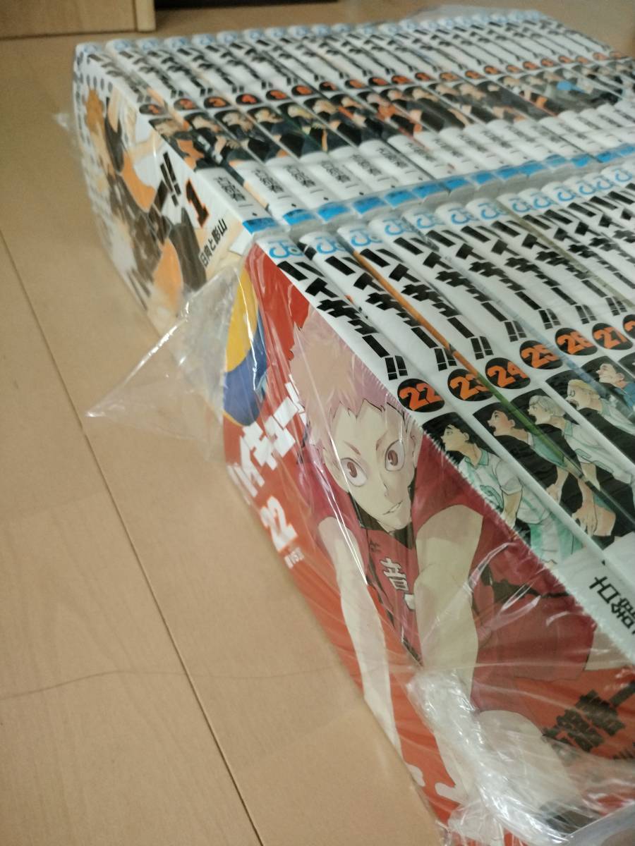 | ハイキュー!! ハイキュー |本 ハイキュー！！ 通販 全巻セット 古舘春一 コミック 全45巻セット 全巻 古舘 (ジャンプコミックス) マンガ 第1～45巻完結全巻セット 公式通販