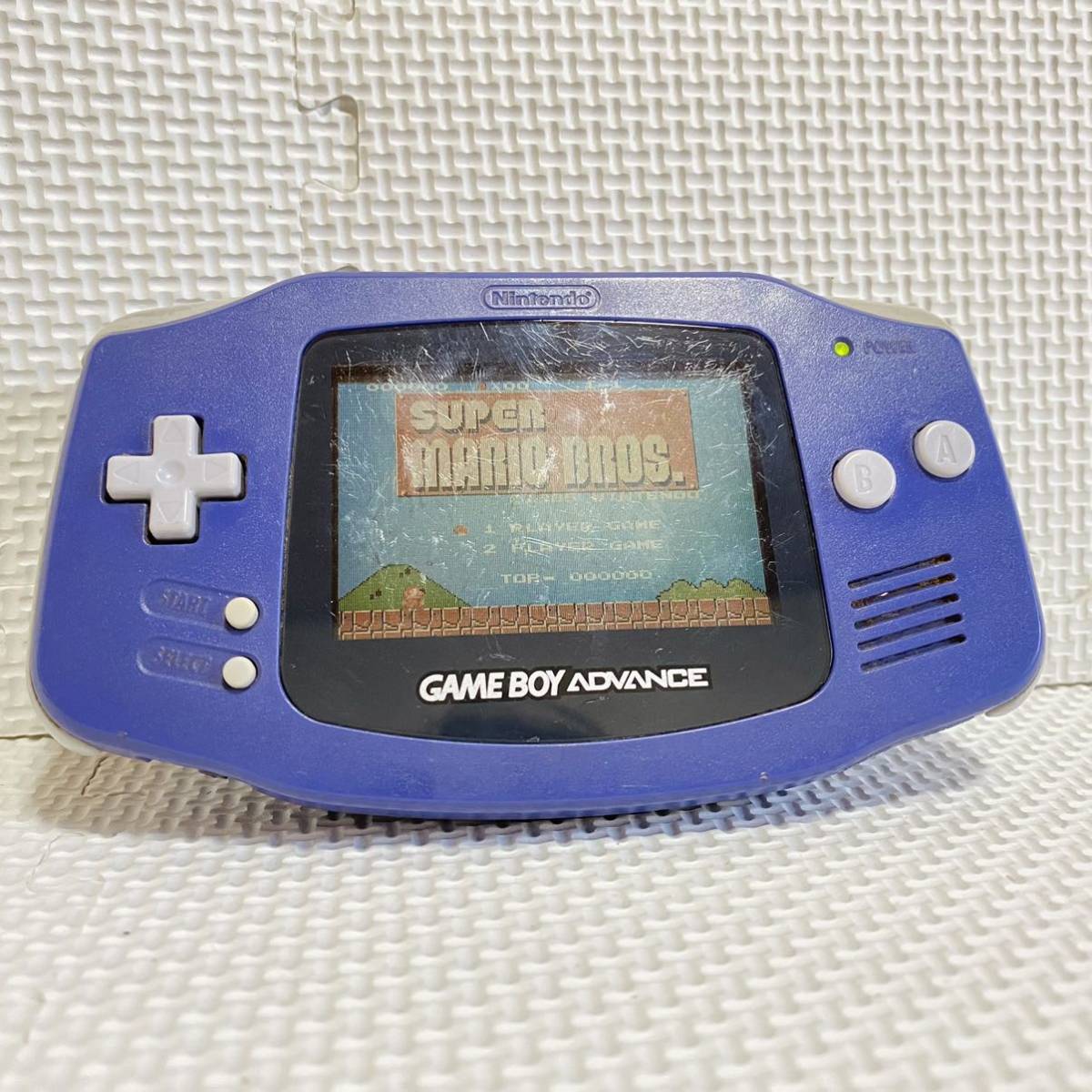 1円☆ 任天堂 ゲームボーイアドバンス バイオレット Nintendo GBA 