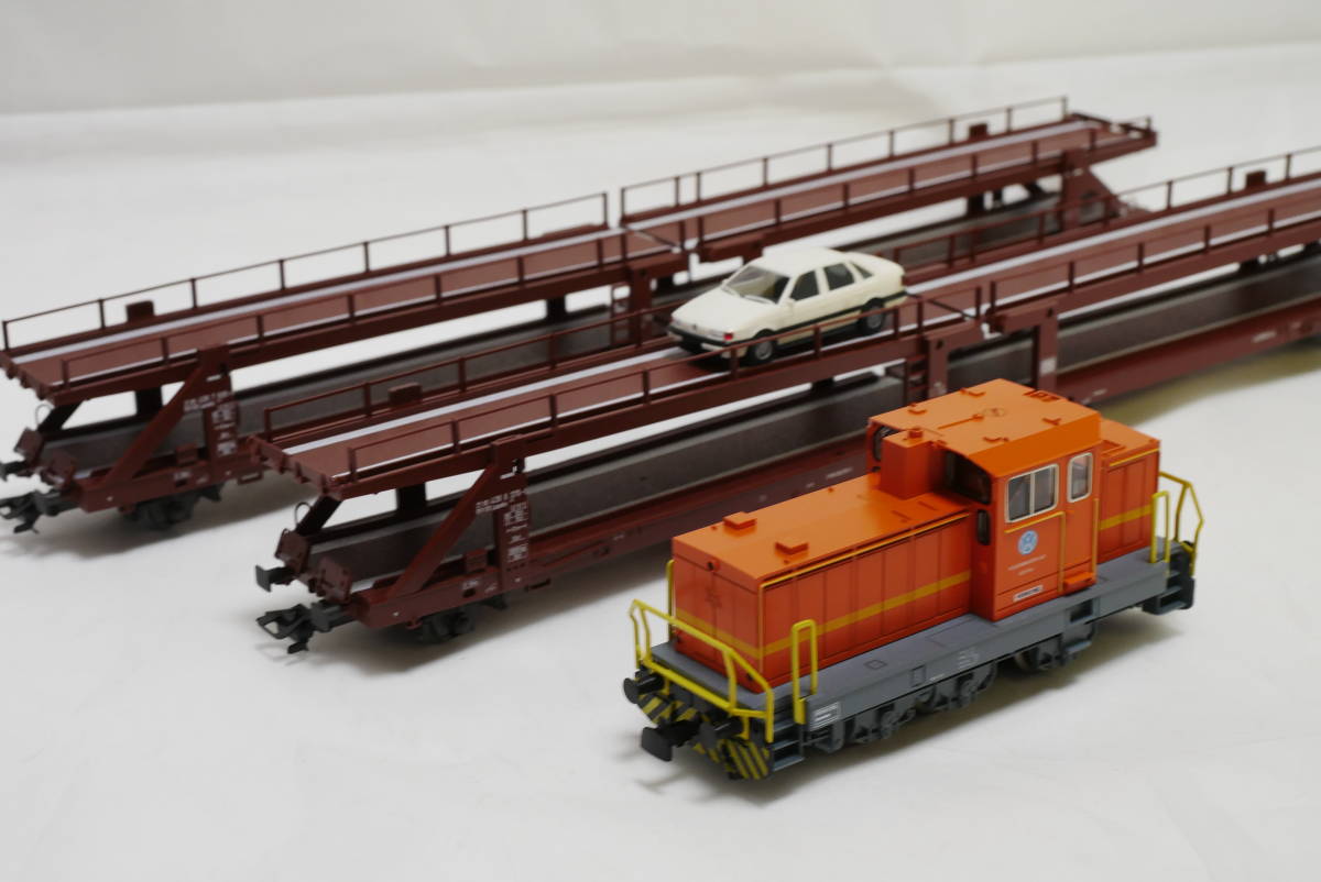 Märklin メルクリン HOゲージ 2段式自動車輸送車セット 46132 自動車輸送車 メルクリン製？ Märklin メルクリン HOゲージ 2段式
