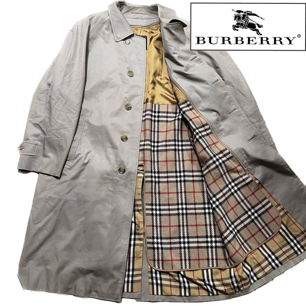 バーバリー Burberrys コート ステンカラーコート メンズ サイズL