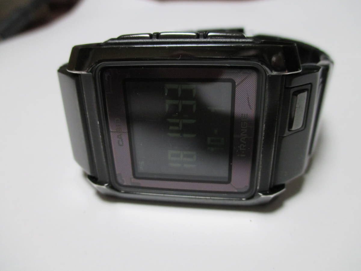 CASIO i-RANGE IRW-101 タフソーラー アイ・レンジ ブラックモデル 