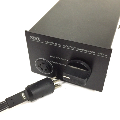 作動品)STAX コンデンサー・イヤスピーカーSR-40 SRD-4 セット