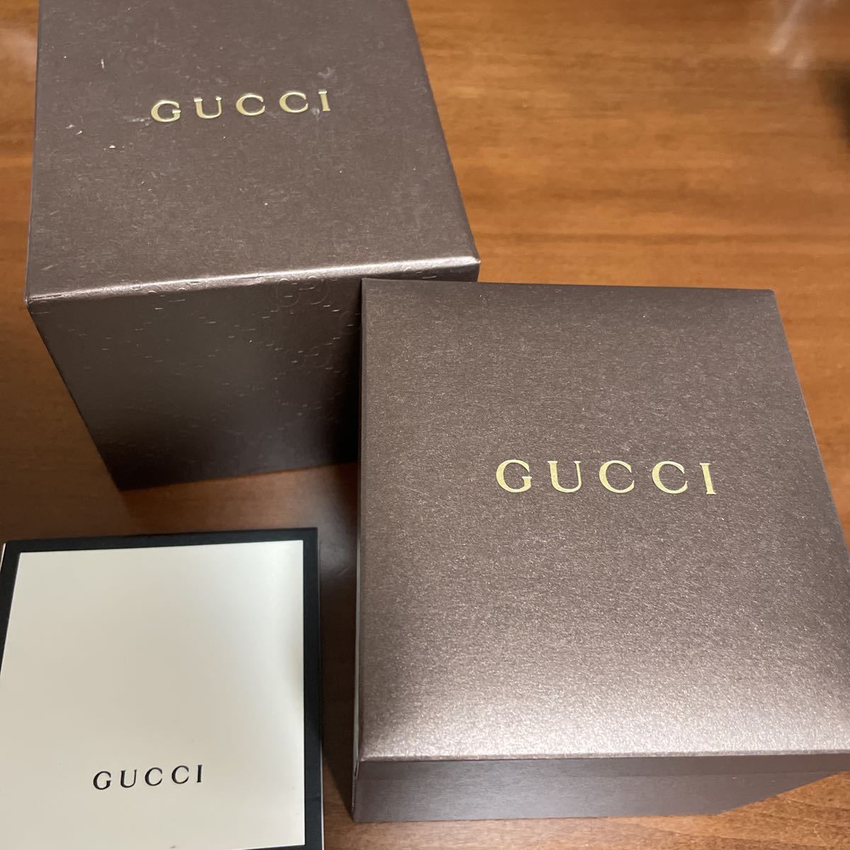 GUCCI 時計ボックス GUCCI グッチ 腕時計 BOX ボックス 箱 クッション