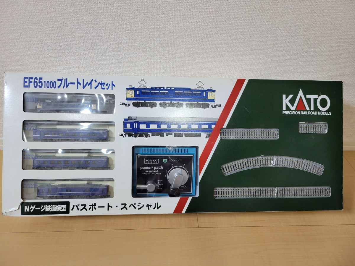 KATO EF65 1000 ブルートレインセット パスポートスペシャル 10-014
