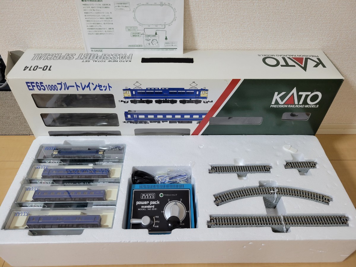 KATO EF65 1000 ブルートレインセット パスポートスペシャル 10-014