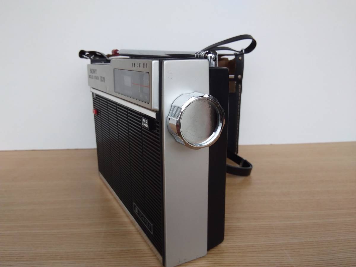 SONYアンティークラジオretro,ICF-110＊中古動作品＊昭和レトロラジオ
