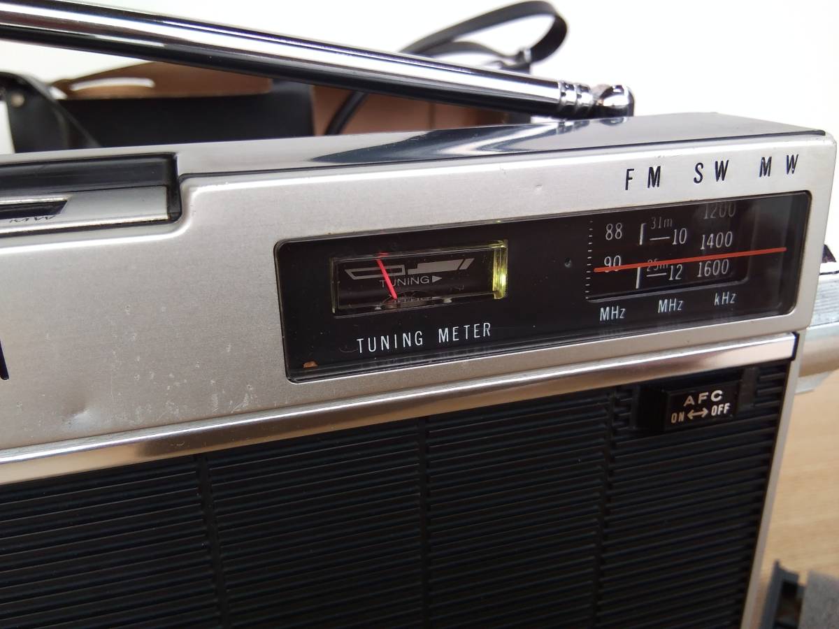 SONYアンティークラジオretro,ICF-110＊中古動作品＊昭和レトロラジオ