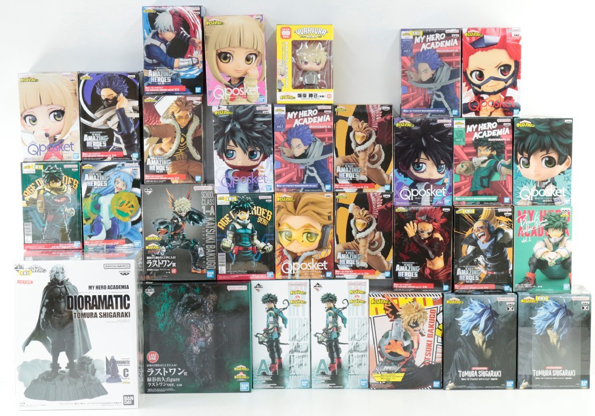 中古・未開封品】1円～ ヒロアカ フィギュア まとめ トガヒミコ 緑谷出 