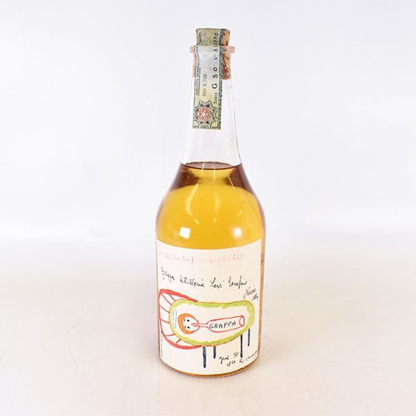 ☆ロマーノ レヴィ 2003年 ☆手書きラベル 700ml 50% グラッパ Romano