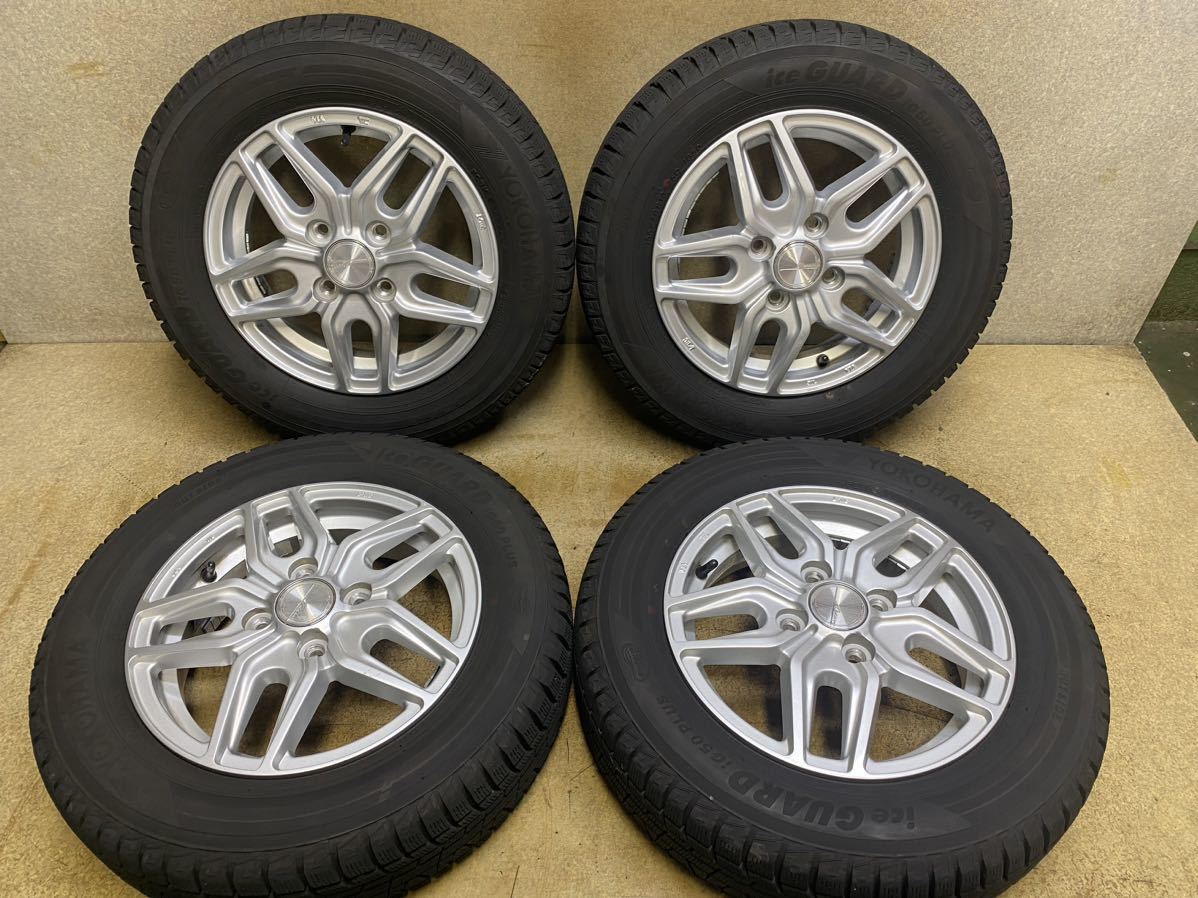 □200系ハイエース 純正ホイール付き□195/80R15 107L ブリザック VL1