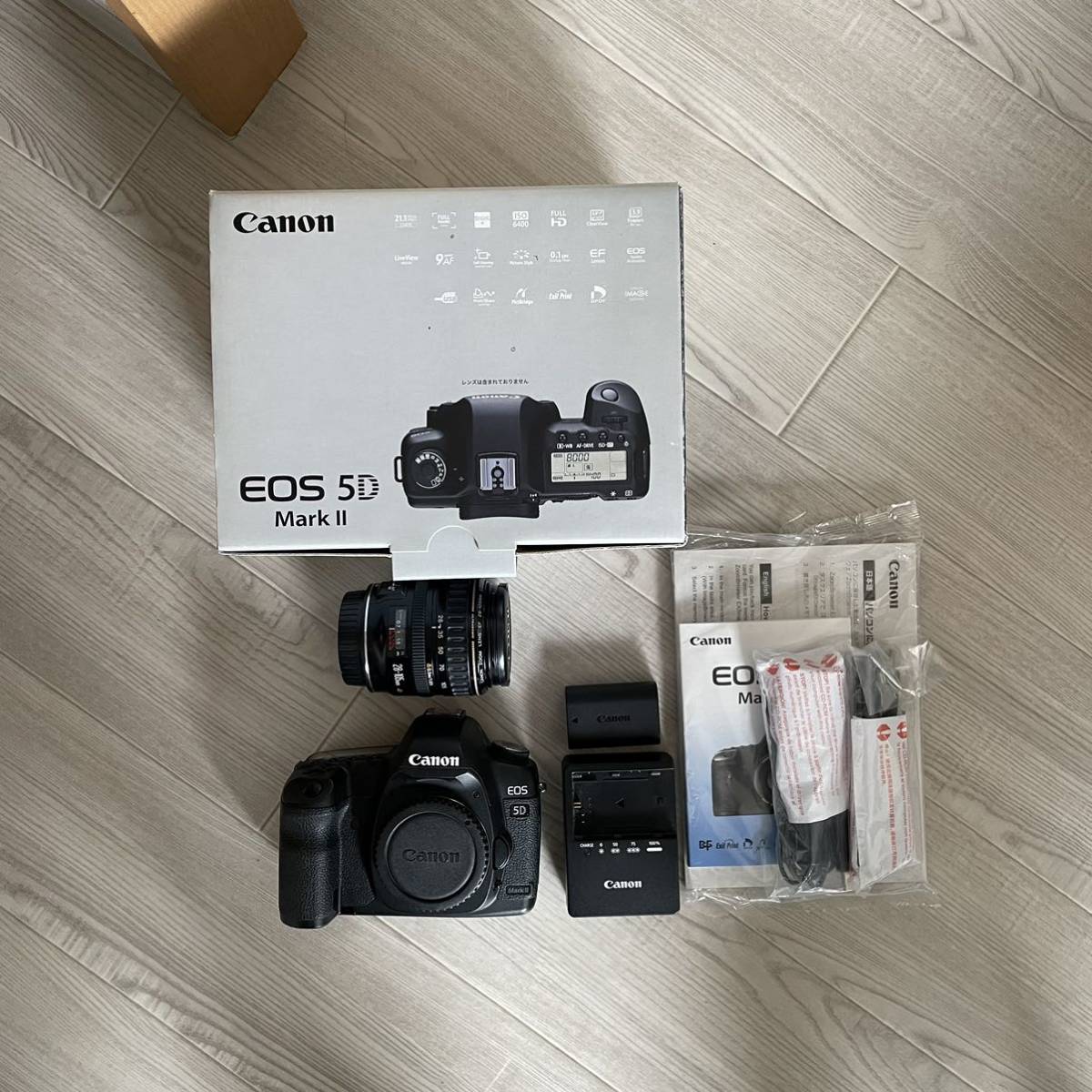 Canon キャノン EOS 5D mark2 箱セット レンズ付き 【公式通販】