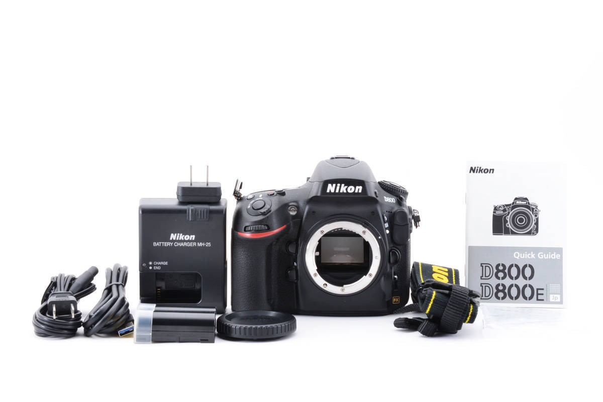 ショット数: 70912回 Nikon ニコン D3500 #1498 □ 極少ショット数4587回・美品 □ ニコン Nikon D800 ボディ ダブル