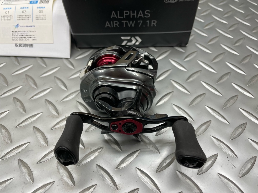 HOT，限定セール □ダイワ 20 アルファス AIR エア TW 7．1R 右