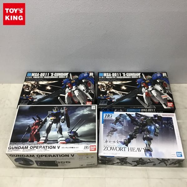 1円〜 HGUC等 1/144 ザウォートヘヴィ Sガンダム 他
