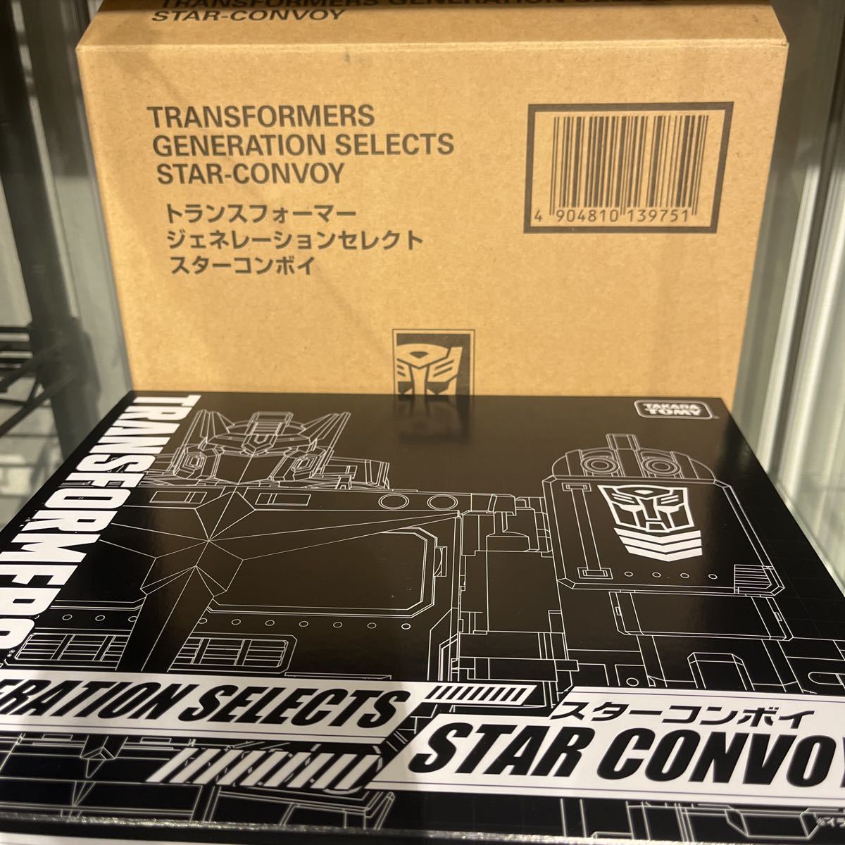 トランスフォーマー ジェネレーションセレクト スターコンボイ シール
