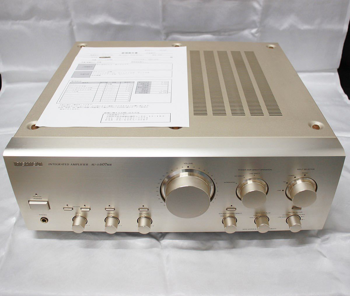 SANSUI/サンスイ プリメインアンプ AU-D7【難あり品】