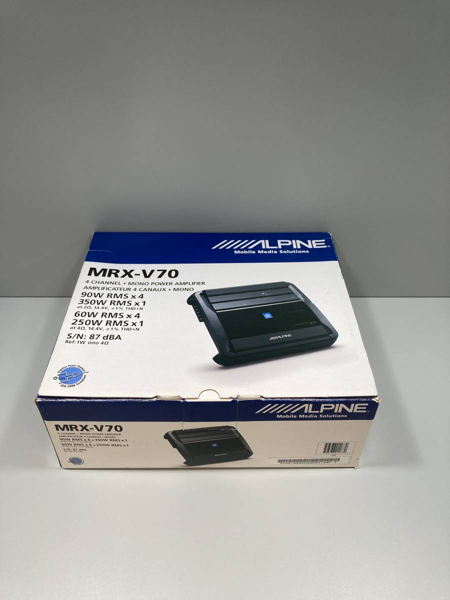 アルパイン ALPINE MRX-V70 5ch Class D パワーアンプの入札履歴 