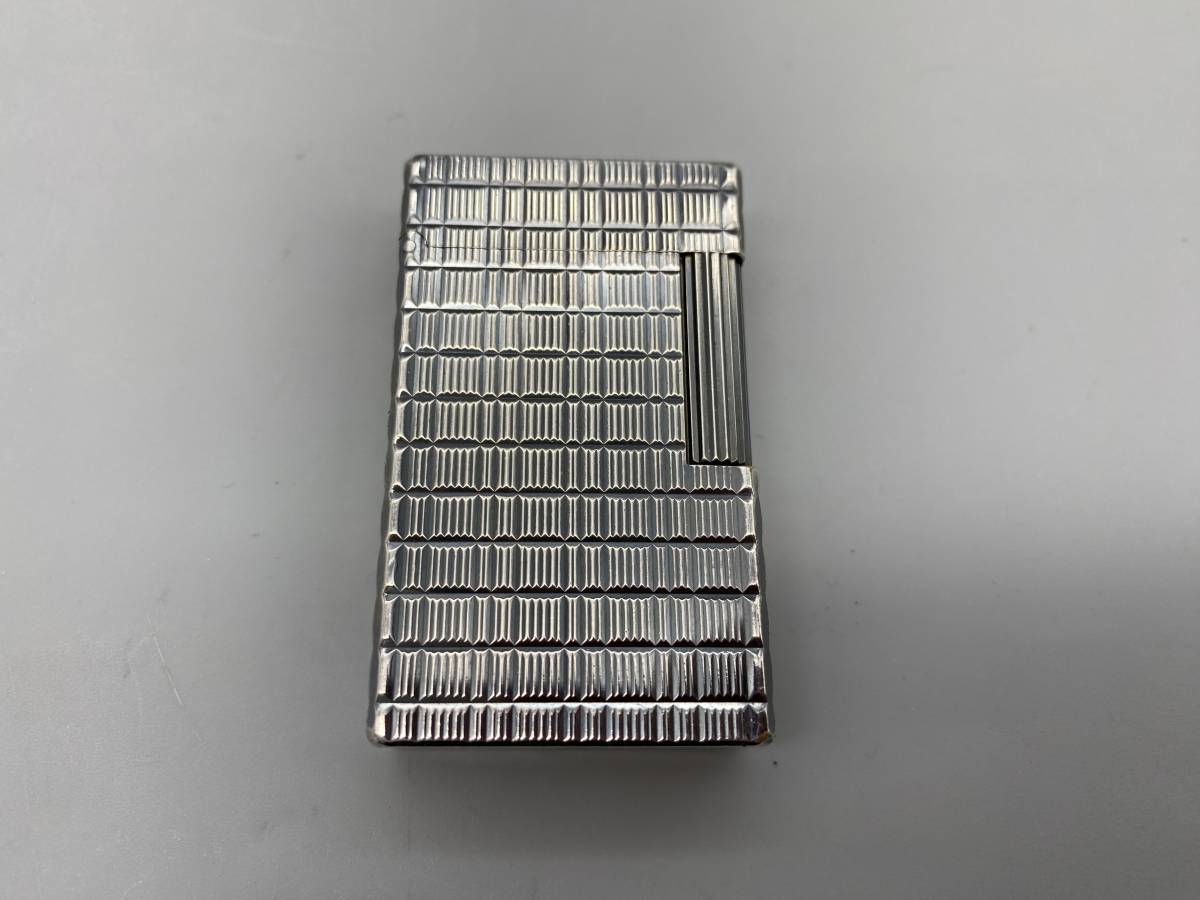 【E-16】S.T Dupont デュポン ライター 石付き 着火未確認 喫煙グッズ