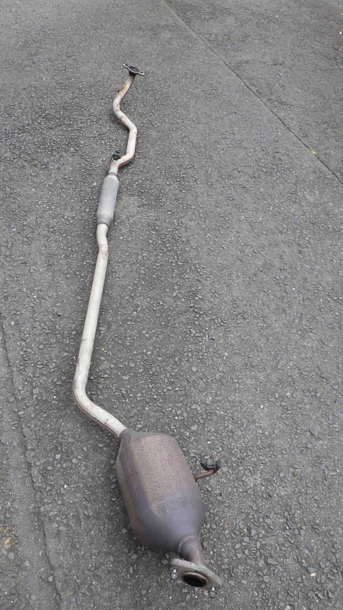 ミラ　L250S　純正 フロントマフラー エキゾースト センターマフラー フロントパイプ　漏れなし　L150S　L550Sにも　管H1012-2