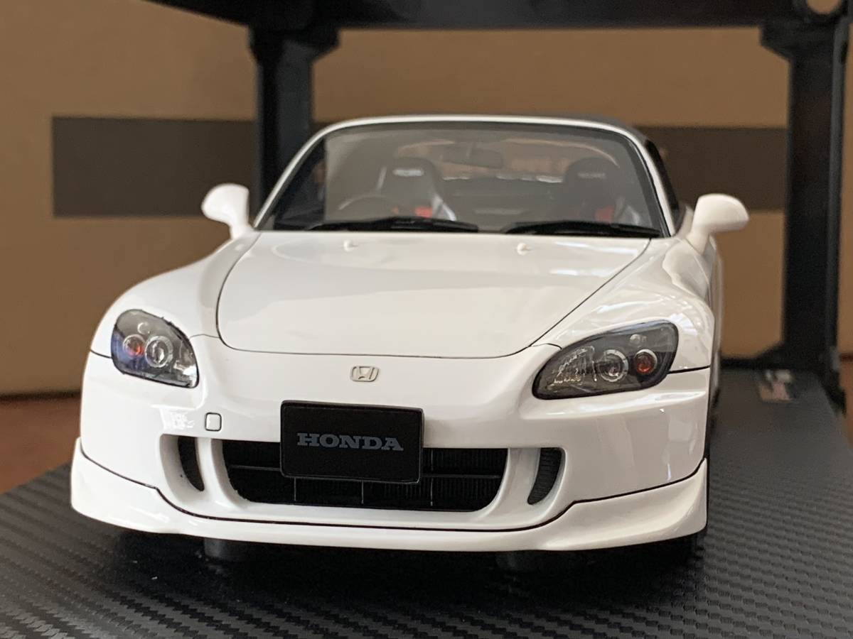 ignitionmodel IG2585 1/18 ホンダ S2000 (AP2) ホワイト / BBS RG-R  